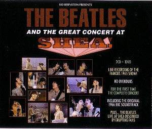 BEATLES THE-THE GREAT CONCERT AT SHEA 2CD DVD *NEW*