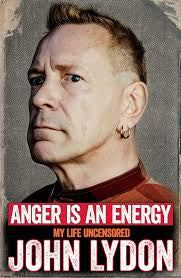 ANGER IS AN ENERGY-JOHN LYDON BOOK NM