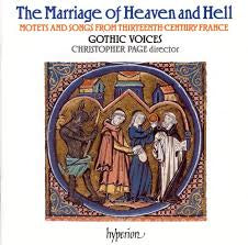 GOTHIC VOICES - CHRISTOPHER PAGE-THE MARRIAGE OF HEAVEN AND HELL CD VG