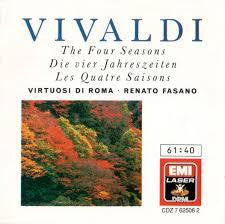 VIVALDI - THE FOUR SEASONS VIRTUOSI DI ROMA CD VG