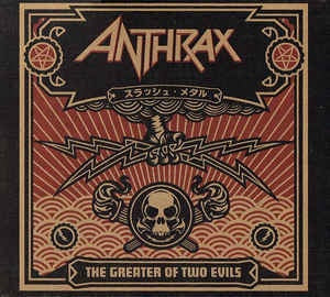 ANTHRAX-THE GREATER OF TWO EVILS CD VG