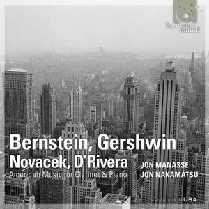 BERNSTEIN GERSHWIN-AMERICAN MUSIC CLARINET PIANO *NEW*