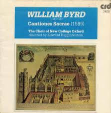 BYRD WILLIAM-CANTIONES SACRAE CD G