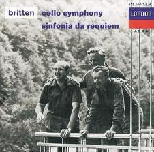 BRITTEN-CELLO SYMPHONY + SINFONIA DA REQUIEM CD VG
