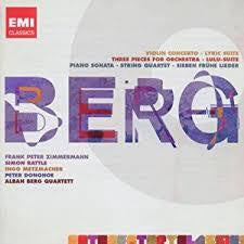 BERG - VIOLIN CONCERTO ALBAN BERG QUARTET 2CD VG