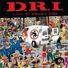 D.R.I.-LIVE AT CBGB'S 1984 WHITE VINYL LP *NEW* was $45.99 now...