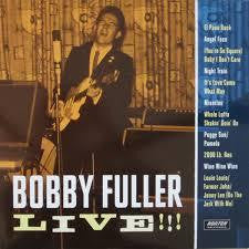 FULLER BOBBY-LIVE!!! LP *NEW*
