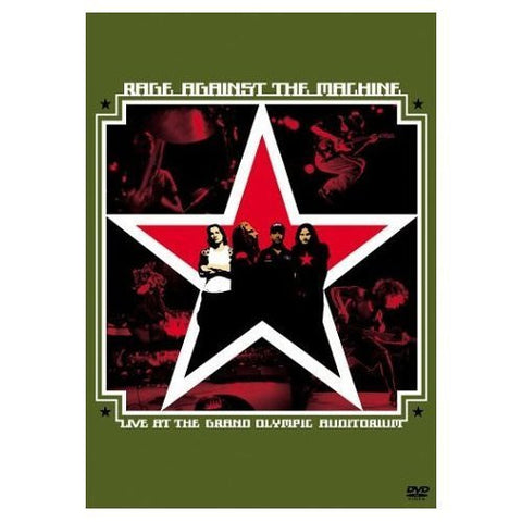 RAGE AGAINST THE MACHINE-LIVE AT THE GRAND OLYMPIC DVD VG