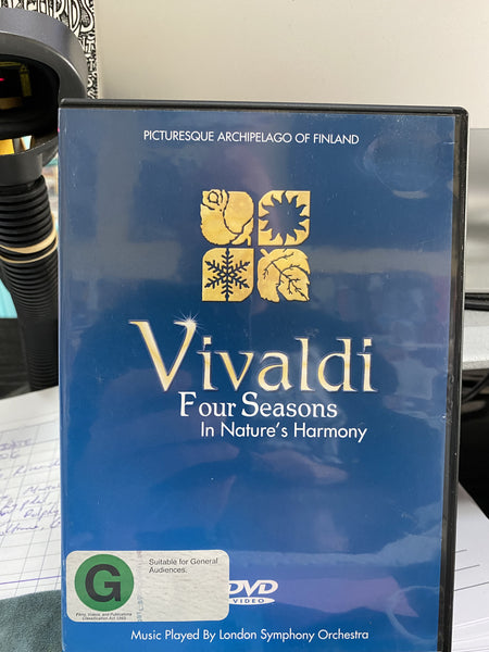 VIVALDI-FOUR SEASONS IN NATURE'S HARMONY DVD NM
