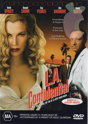 LA CONFIDENTIAL DVD VG+
