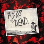 EXPLOITED THE-PUNKS NOT DEAD LP VG COVER VG