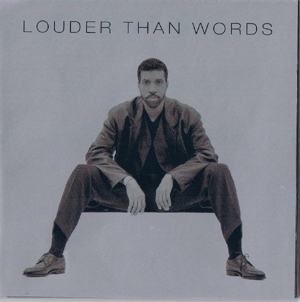 RICHIE LIONEL-LOUDER THAN WORDS CD VG