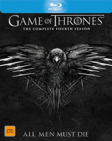 GAME OF THRONES-THE COMPLETE FOURTH SEASON 4BLURAY VG