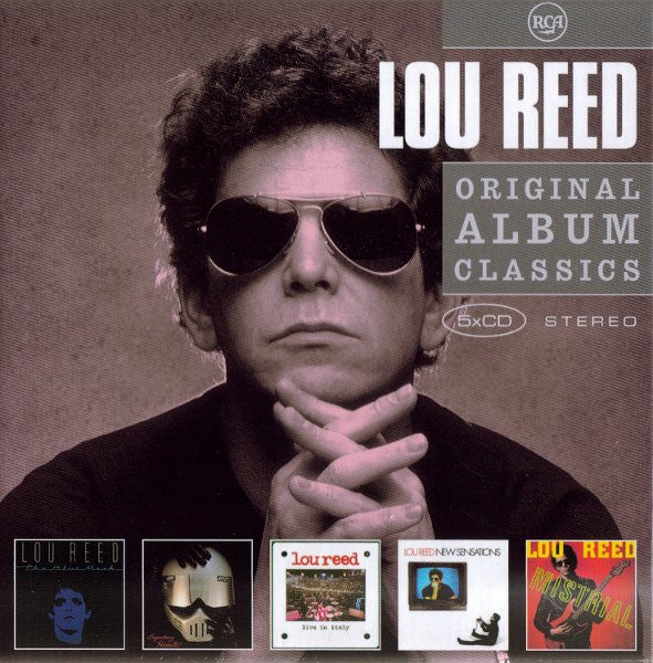 REED LOU-ORIGINAL ALBUM CLASSICS 5CD VG+