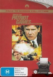 PATRIOT GAMES DVD VG