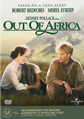 OUT OF AFRICA REGION ONE DVD VG+