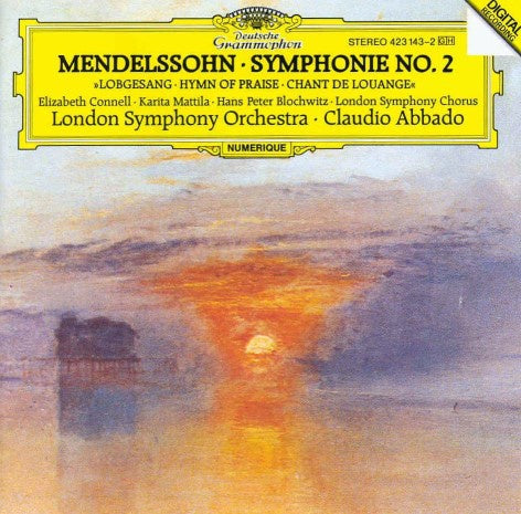 MENDELSSOHN-SYMPHONIE NO 2 ABBADO CD VG