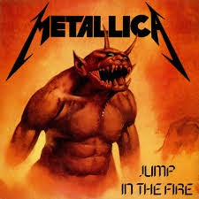 METALLICA-JUMP IN THE FIRE 12" VG COVER VG+