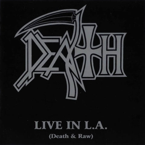 DEATH-LIVE IN L.A. DEATH & RAW CD VG