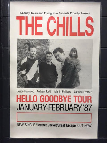 CHILLS THE - HELLO GOODBYE TOUR POSTER LAMINATED