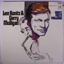 KONITZ LEE AND GERRY MULLIGAN-KONITZ MEETS MULLIGAN LP G COVER G