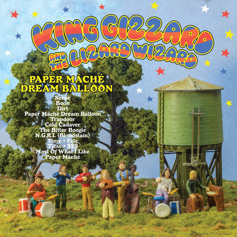 KING GIZZARD & THE LIZARD WIZARD-PAPER MACHE DREAM BALLOON ORANGE VINYL LP *NEW*