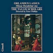 TALLIS SCHOLARS THE-ORLANDUS LASSUS MISSA OSCULETUR ME CD VG