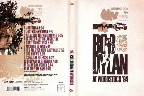 DYLAN BOB-AT WOODSTOCK '94 DVD VG