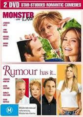 MONSTER-IN-LAW & RUMOUR HAS IT 2DVD VG