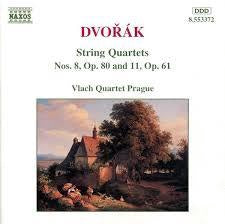 DVORAK - STRING QUARTETS NOS. 8 OP.80 AND 11 OP.61 CD VG