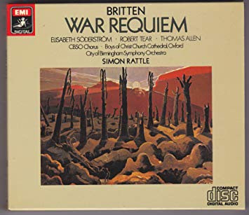 BRITTEN-WAR REQUIEM RATTLE 2CD G