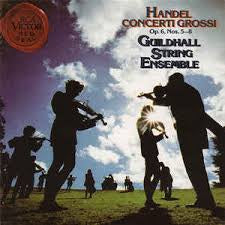 HANDEL-CONCERTI GROSSI OP. 6 NOS. 5-8 GUILDHALL STRING ENSEMBLE CD VG