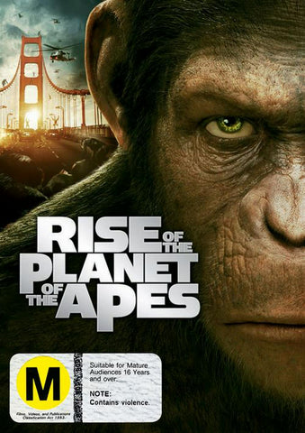 RISE OF THE PLANET OF THE APES DVD VG