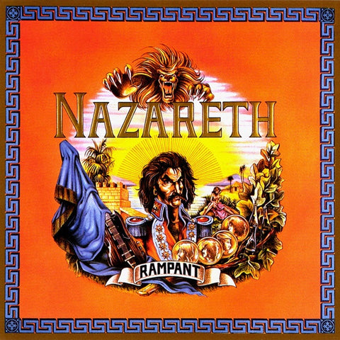 NAZARETH-RAMPANT LP VG COVER VG+
