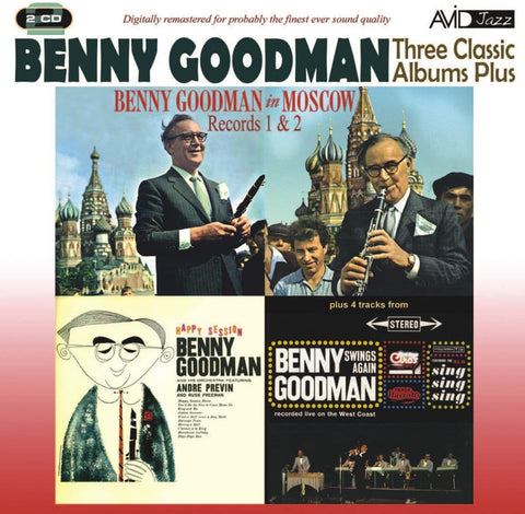 GOODMAN BENNY-THREE CLASSIC ALBUMS PLUS 2CD *NEW*