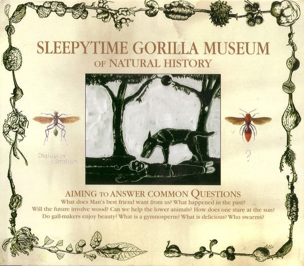 SLEEPYTIME GORILLA MUSEUM-OF NATURAL HISTORY CD VG
