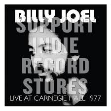 JOEL BILLY-LIVE AT CARNEGIE HALL 1977 2LP *NEW*