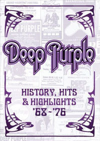 DEEP PURPLE-HISTORY HITS AND HIGHLIGHTS 68-76 2DVD VG