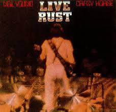 YOUNG NEIL-LIVE RUST LP VG+ COVER EX