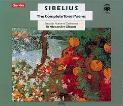 SIBELIUS-THE COMPLETE TONE POEMS 2CD VG+