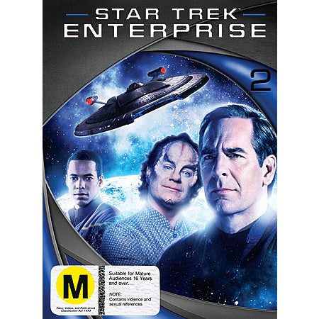 STAR TREK ENTERPRISE SEASON 2 7DVD VG