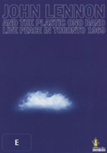 LENNON JOHN + PLASTIC ONO BAND-LIVE PEACE TORONTO 1969 DVD VG