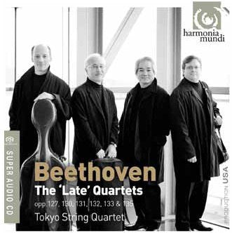 BEETHOVEN-THE LATE STRING QUARTETS TOKYO STRING QUARTET 3CD *NEW*