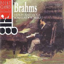 BRAHMS-VIOLIN AND VIOLA SONATAS SCHERZO CD VG