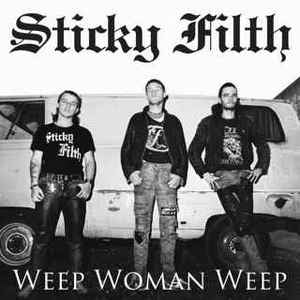 STICKY FILTH-WEEP WOMAN WEEP/ HAPPY BIRTHDAY RED VINYL 7" NM COVER EX