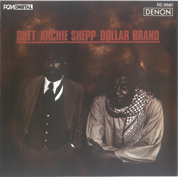 SHEPP ARCHIE + DOLLAR BRAND-DUET CD VG