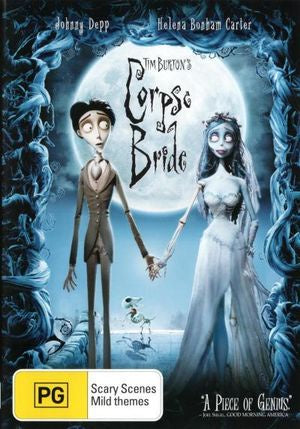 CORPSE BRIDE DVD VG+