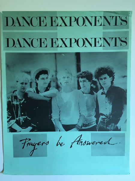 DANCE EXPONENTS - ALBUM PROMO POSTER