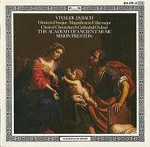 VIVALDI BACH - GLORIA IN D  MAGNIFICAT IN E FLAT MAJOR CD VG