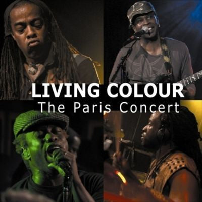 LIVING COLOUR-THE PARIS CONCERT 2CD *NEW*